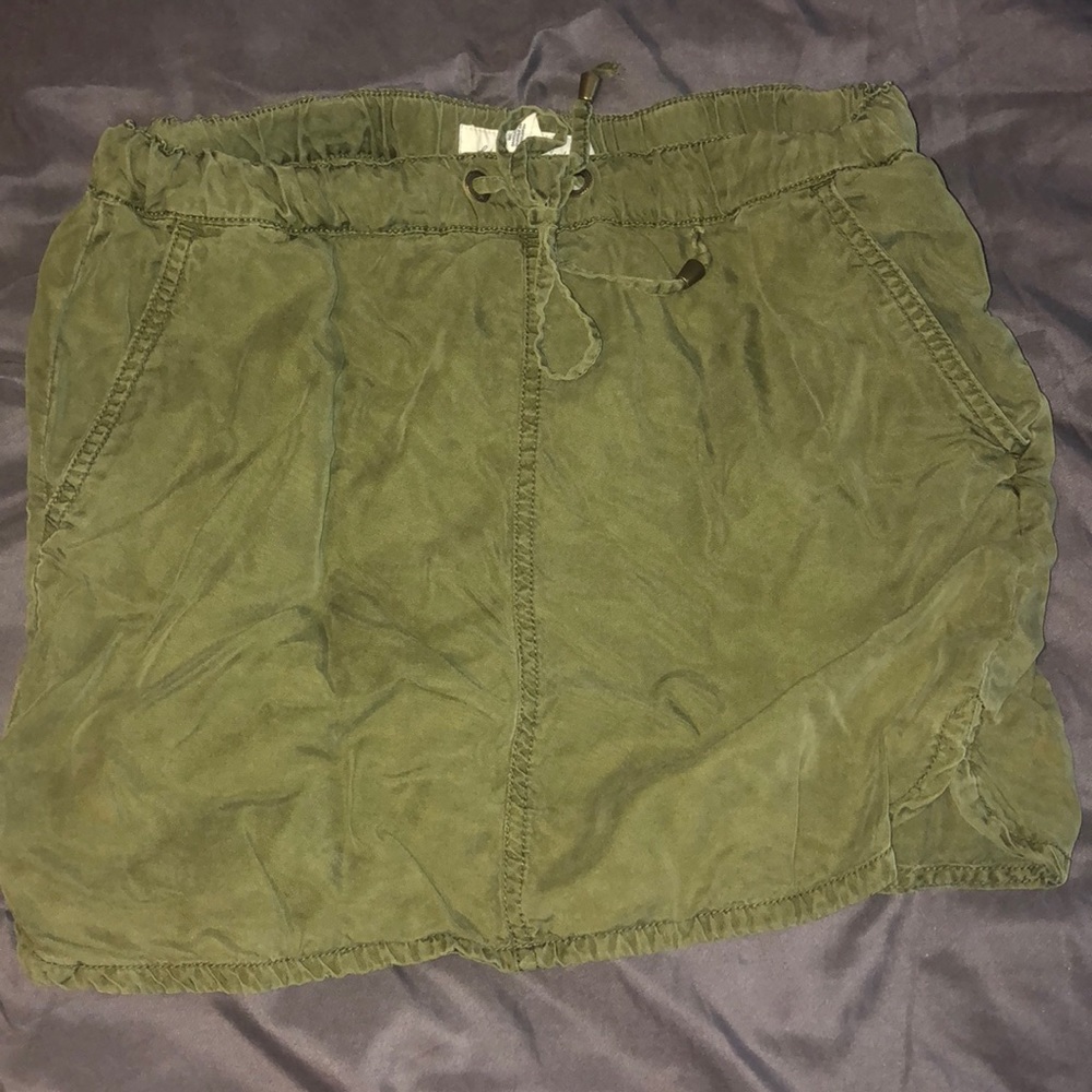 Army Green Skirt